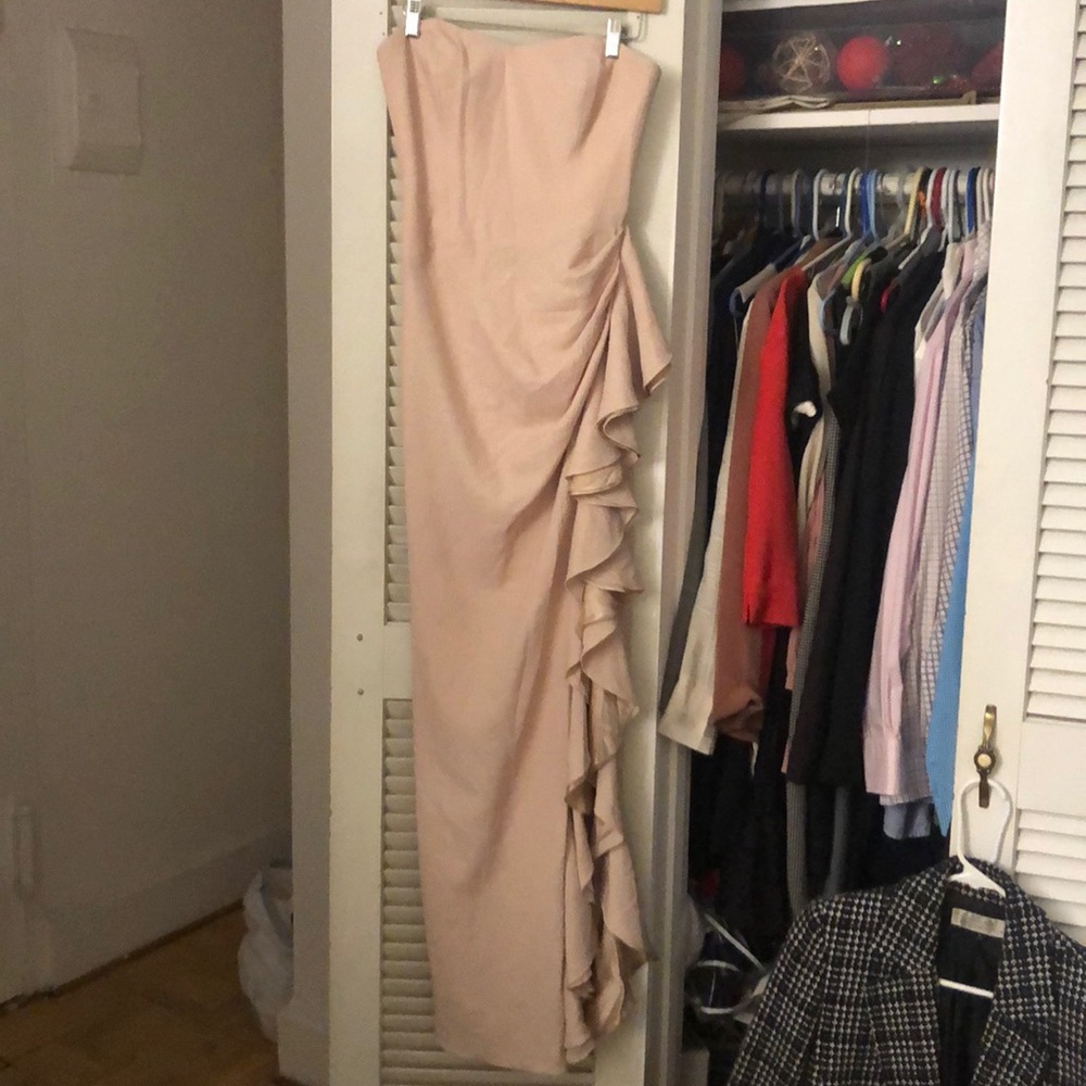 NWOT Badgley Mishka Pale Pink Dress Size 4